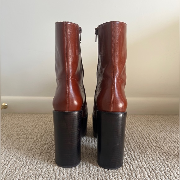 Jeffrey Campbell Mexique Platforms - 8.5 - Brown - Picture 4 of 16